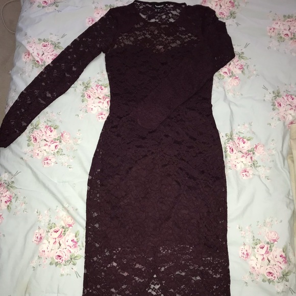 Express Lace Dress - Picture 2 of 8